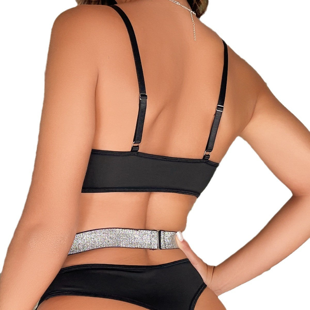 Sexy lingerie hollowed out backless one-piece suit, sexy shapewear eprolo
