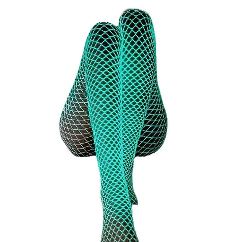 Glow In The Dark Pantyhose Sexy Lingerie With Hollow Mesh Stockings And Fishnet Stockings eprolo