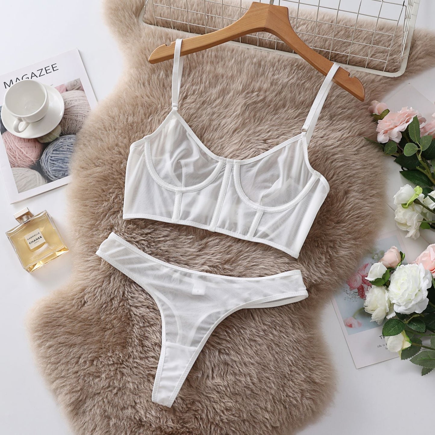 Sexy Transparent Lingerie Set eprolo