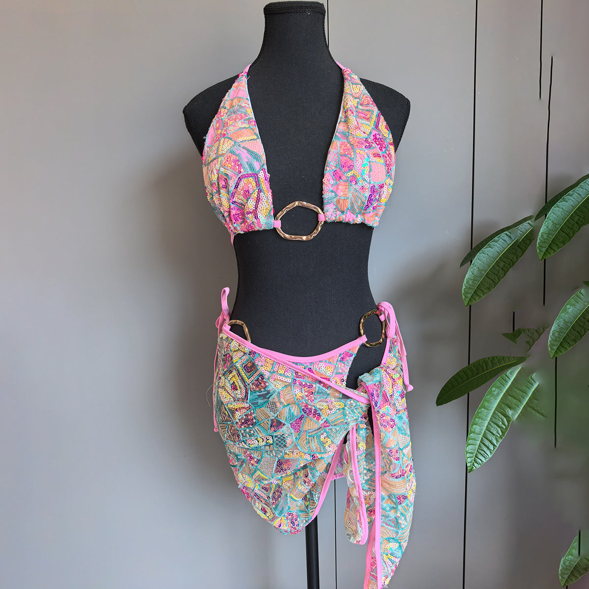Style Sexy Swimsuit with Sequins for Women, Luxury Swimsuit for Women eprolo
