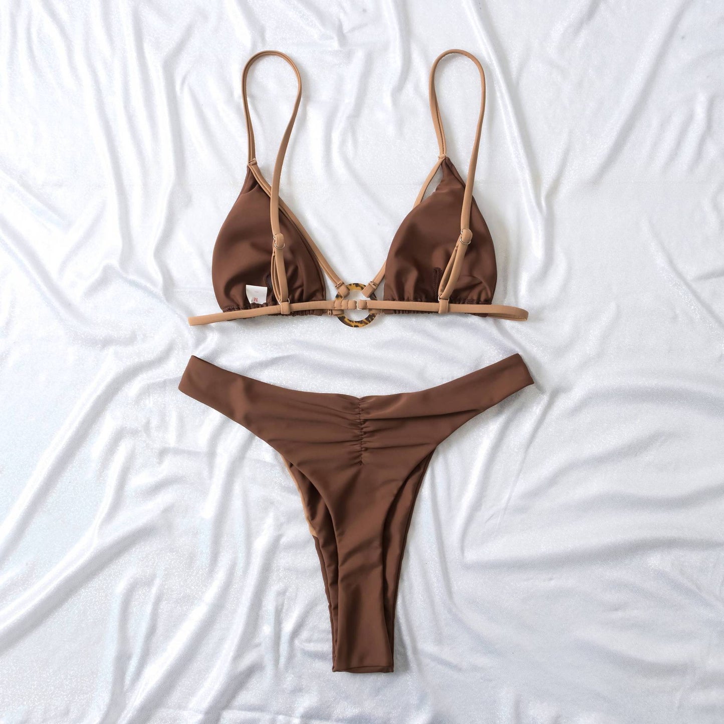 Color Block Two-Piece Bikini Set | Women's Swimwear